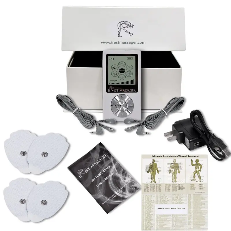 Irest Classic Mini Tens Massager – Portable 6-Mode Pain Relief Unit For Home Or Travel 1