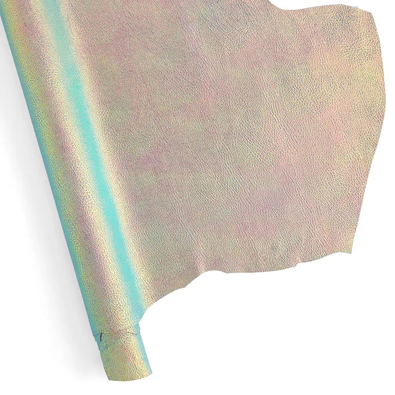 Italian Iridescent Shattered Leather – Limited Stock (Final Sale) 1