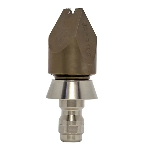 Jetaxe Nozzle – 1/4 Inch With Qr-C Quick-Release Stainless Steel Skirt 1
