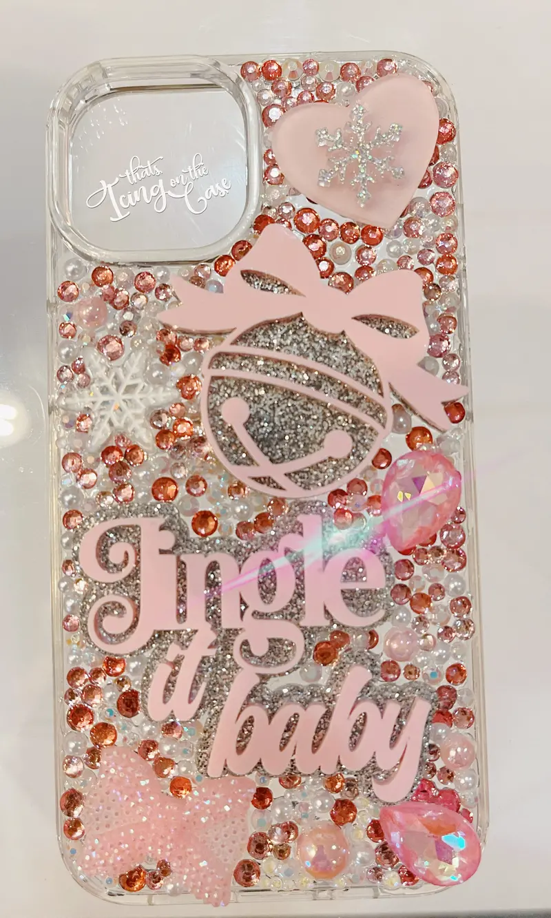 ‘Jingle It Baby’ Festive Snap Case For Iphone 13 & Iphone 14 With Protective Edge Guards 1