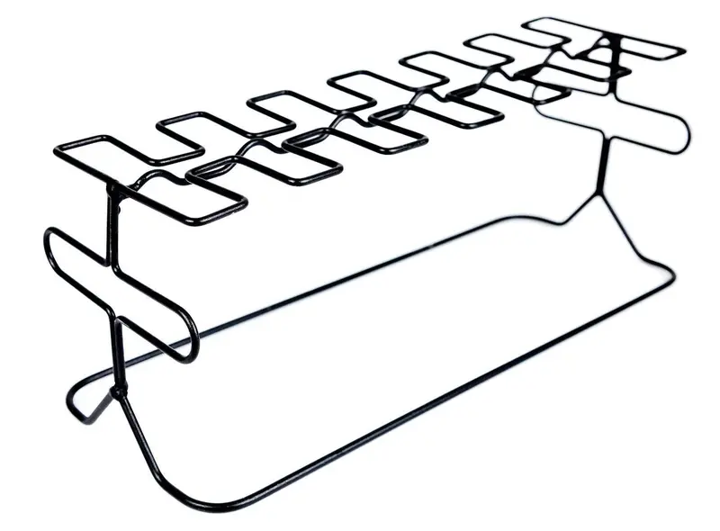 Jmiles Uh-Wr190 Non-Stick Poultry Grill Rack – 12-Slot Design For Wings & Legs 1