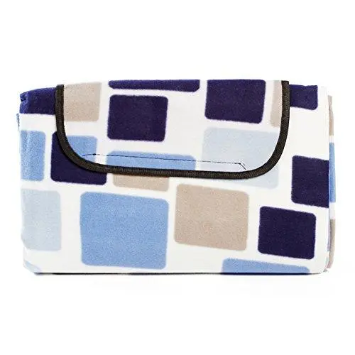 Kansoon Dual-Layer Picnic Blanket – 79" X 59" Water-Resistant, Sandproof & Machine-Washable Outdoor Mat With Carry Straps 1
