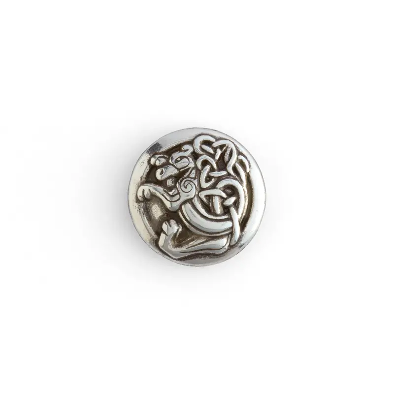 Kell Dragon Motif Celtic Concho Accent 1