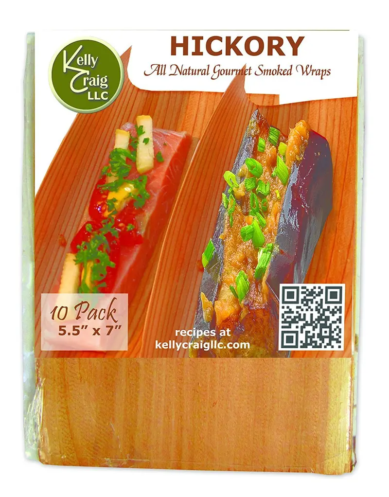 Kelly Craig Hickory Smoked All-Natural Grilling Wraps – 10-Pack 1