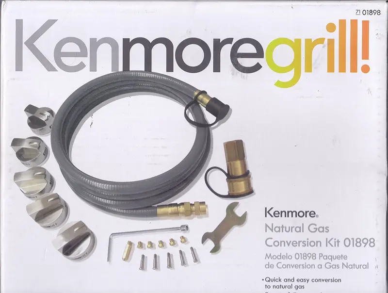 Kenmore Natural Gas Conversion Kit For Grills – Model 71-01898 1