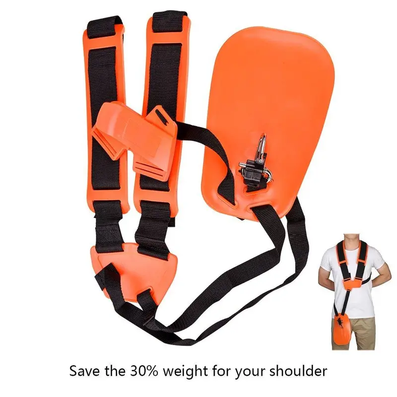 Kisstaker Trimmer Harness – Dual-Shoulder Nylon Strap With Bracket & Quick-Release Buckle 1