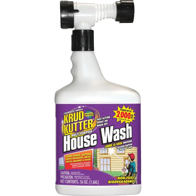 Krud Kutter House Wash Concentrate – Hose-End Spray Formula, 56 Oz 1
