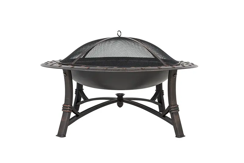 La Hacienda Alabama Fire Pit – Extra-Large Bronze Outdoor Fire Feature 1