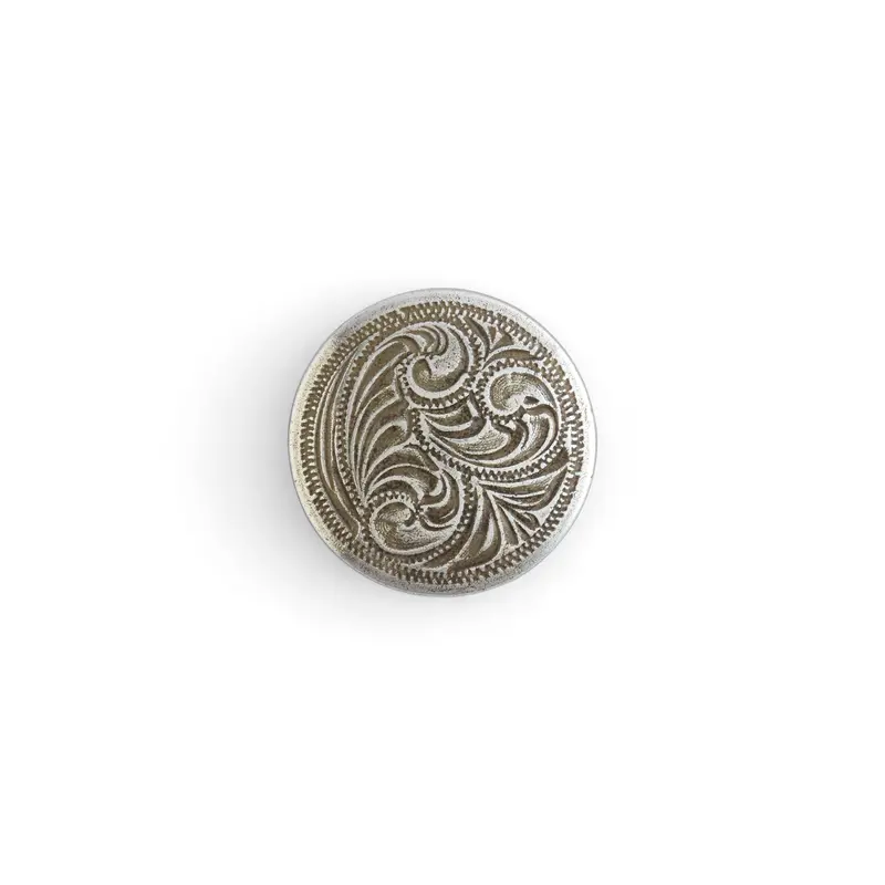 Laramie-Style Decorative Leather Conchos – Vintage-Inspired Metalwork 3