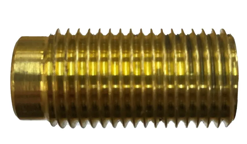 Large-Diameter Turbine Connector Nipple – Heavy-Duty Aluminum Alloy 1