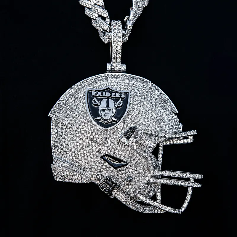 Las Vegas Raiders Giant Helmet Pendant – Nfl Official 1