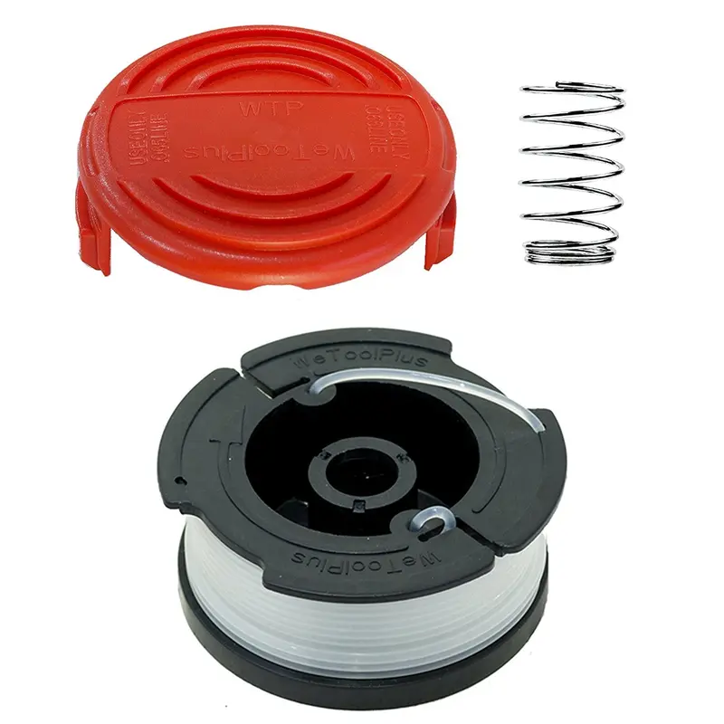 Lbk 0.065-Inch Replacement Trimmer Line Spool With Cap And Spring For Black+Decker Af-100/Rc-100 1