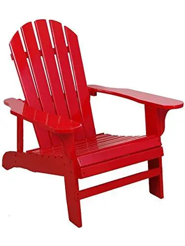 Leigh Country Adirondack Chair In Rustic Red – Tx-94050 Model 1