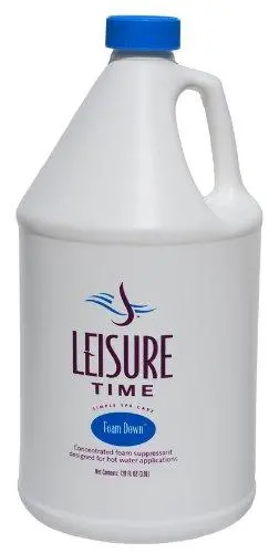 Leisure Time H1 Spa Foam Control – 1-Gallon Defoamer For Hot Tubs & Spas 1