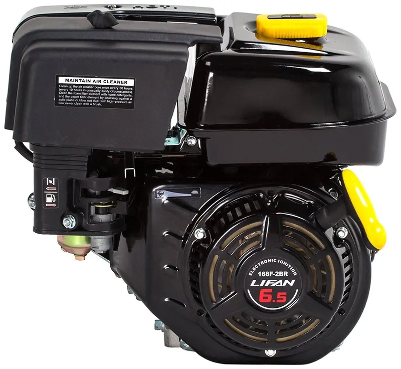 Lifan Lf168F-2Brq Industrial Gas Engine – 6.5 Hp, 196Cc, 4-Stroke Ohv With Wet Clutch Reduction 1