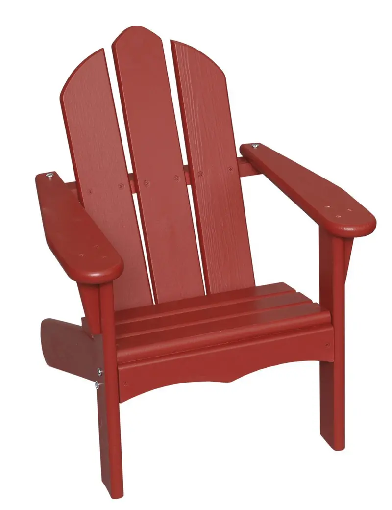 Little Colorado Kids’ Adirondack Chair – Vibrant Red, Durable Outdoor Seating For Children 1