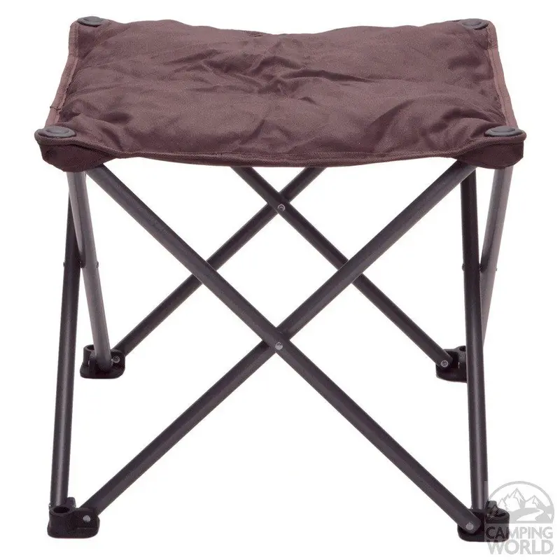 Mac Sports Chestnut Brown Indoor/Outdoor Ottoman – Durable Fabric, Ro904S-117 1