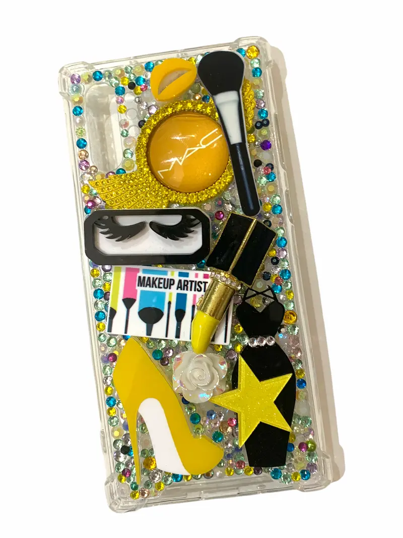 Makeup Artist–Themed Samsung Galaxy Note 10 Pro Snap-On Case With Cushioned Edge Protection 1