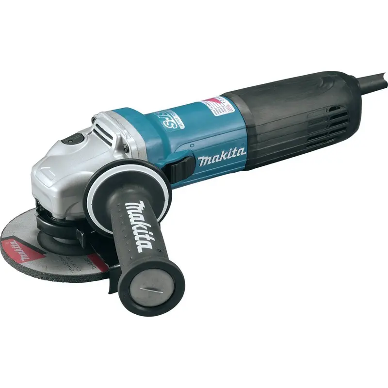 Makita Ga5042C 12-Amp 5" Sjs-Ii Variable-Speed High-Power Angle Grinder 1