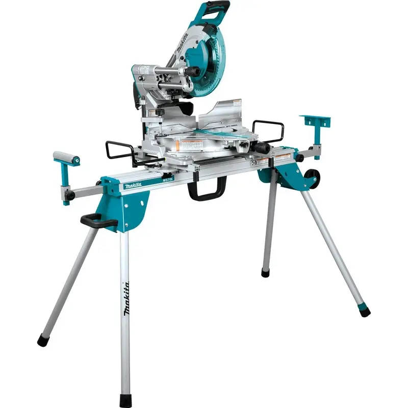 Makita Ls1019Lx 10" Sliding Dual-Bevel Compound Miter Saw With Laser Guide And Stand 1