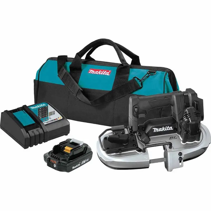 Makita Xbp05R1B 18V Lxt Band Saw Kit With 2.0Ah Battery And Charger 1