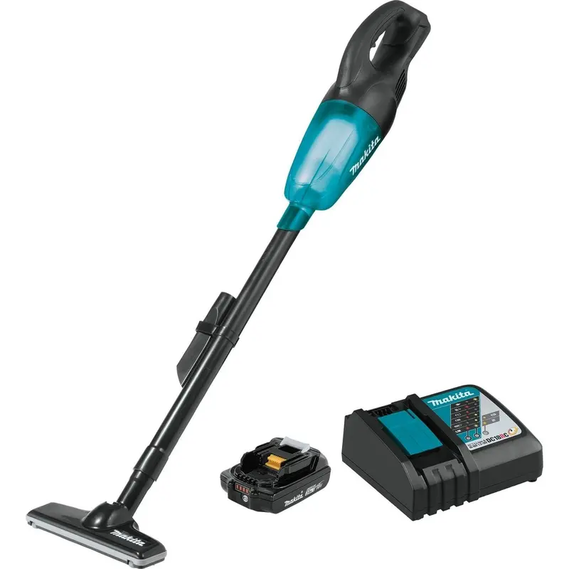 Makita Xlc02R1B 18V Lxt Compact Cordless Vacuum Kit (2.0Ah Battery) 1