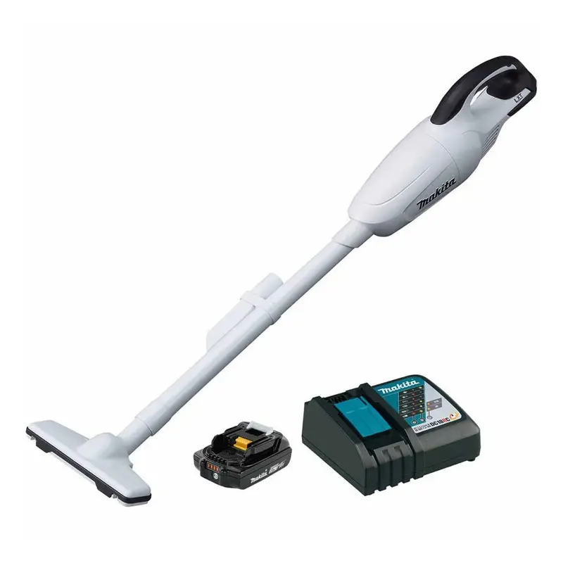 Makita Xlc02Rb1W 18V Cordless Vacuum Kit – Brushless Motor, Compact Design, Hepa Filtration 1