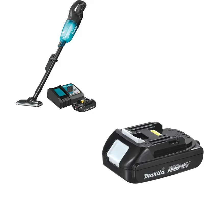 Makita Xlc03R1Bx4 18V Lxt Cordless Vacuum Kit – Includes Free 2.0Ah Battery 1