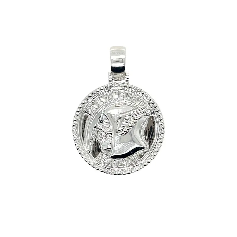 Memento Mori Skull Coin Pendant 1
