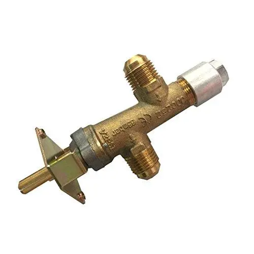 Mensi Csa-Certified Solenoid Safety Valve For Gas Fire Pits – 3/8" Male Flare, Thermocouple-Only Compatible 1