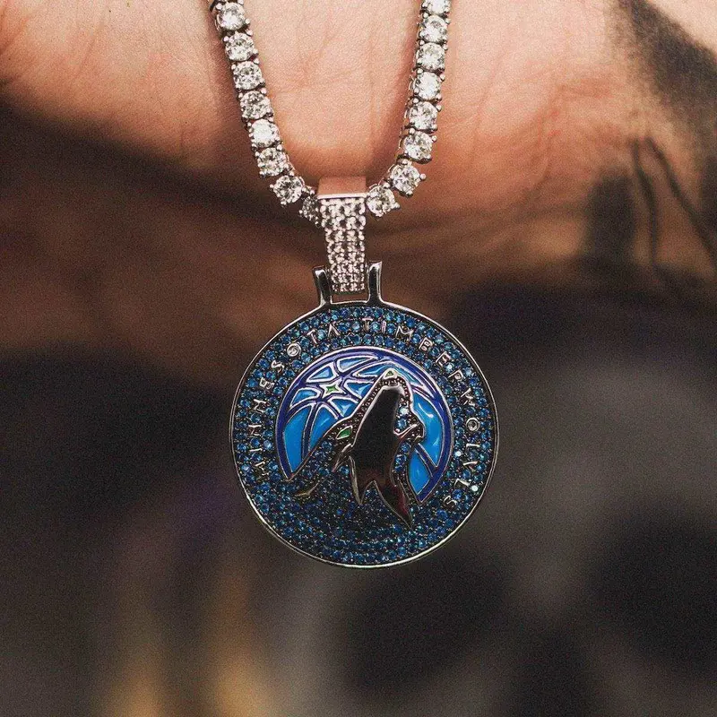 Minnesota Timberwolves Nba Team Logo Pendant 1