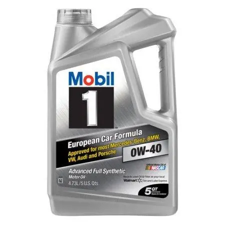 Mobil 1 0W-40 Full Synthetic Motor Oil – 5-Quart Bottle For High-Performance Engines 1
