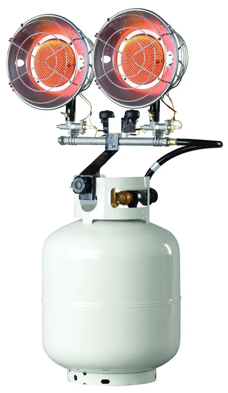 Mr. Heater Mh30Ts Dual-Tank Propane Heater – Portable Outdoor Heating Unit With Adjustable 8,000–30,000 Btu Output 1