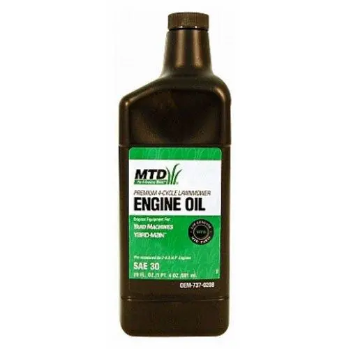 Mtd Genuine 4-Cycle Engine Oil – Premium Sae 30 Lubricant For Lawn Mowers & Outdoor Power Tools 1