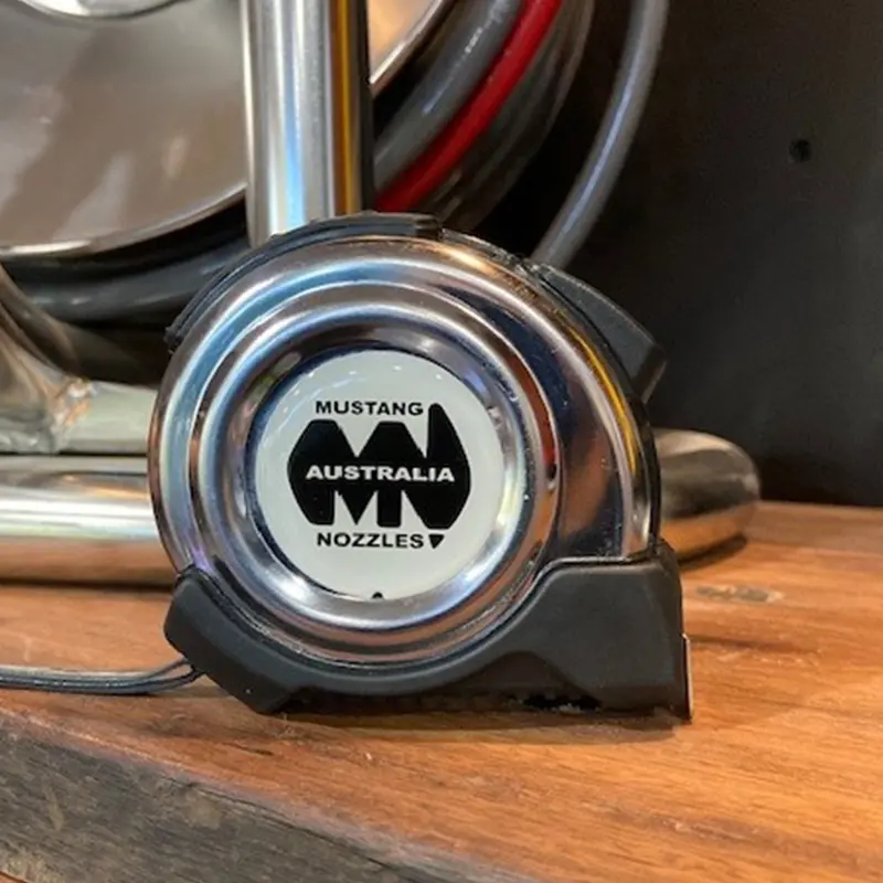 Mustang Nozzles Tape Measure – Precision Tool For Jetting Professionals 1