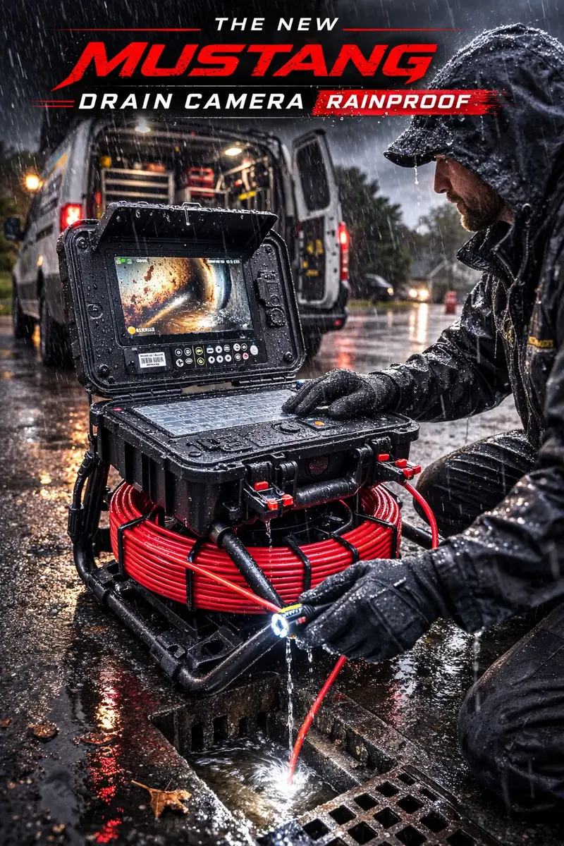 Mustang Pipe Inspection Camera System – Rugged & Reliable 1