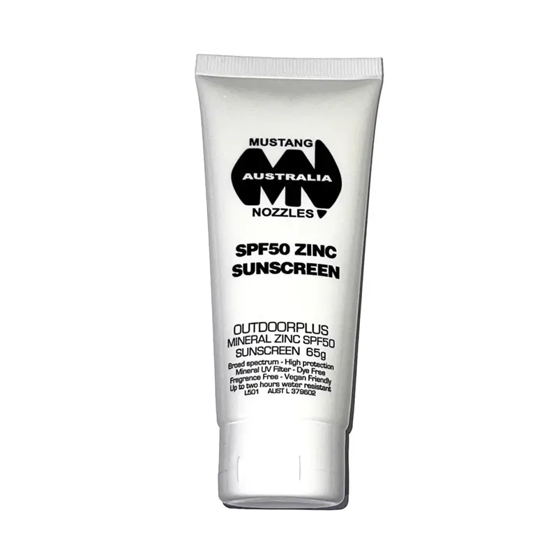 Mustang Spf50 Zinc Oxide Sunscreen For Outdoor Professionals 1