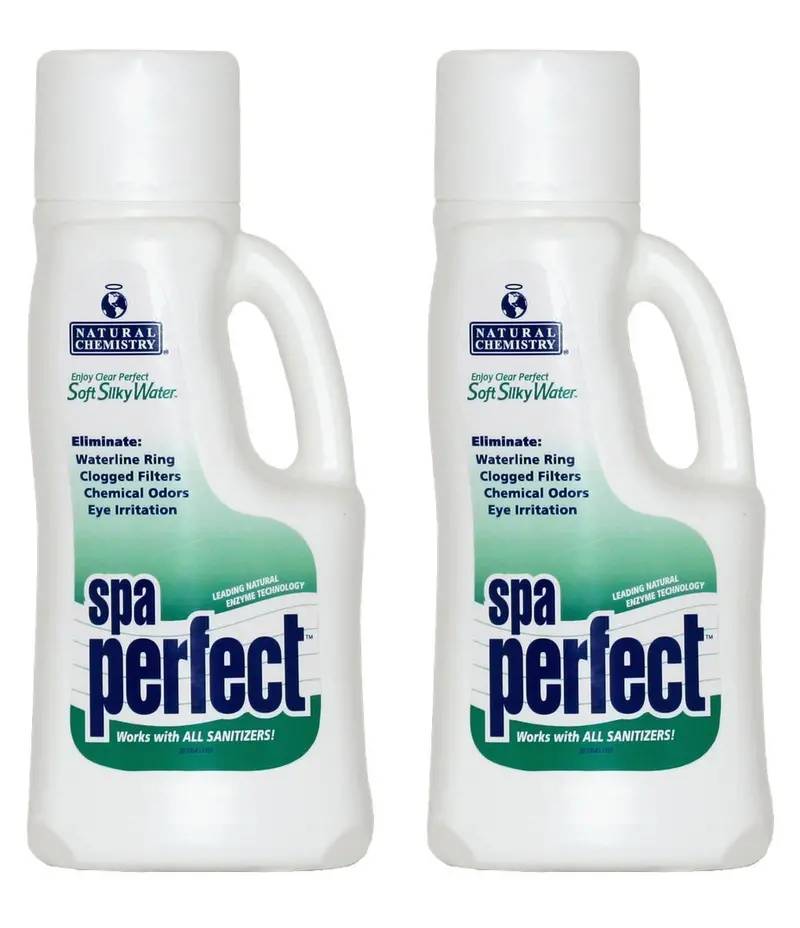 Natural Chemistry Tub & Spa Perfect Water Sanitizer – 1-Liter Maintenance Formula For Hot Tubs And Spas 1
