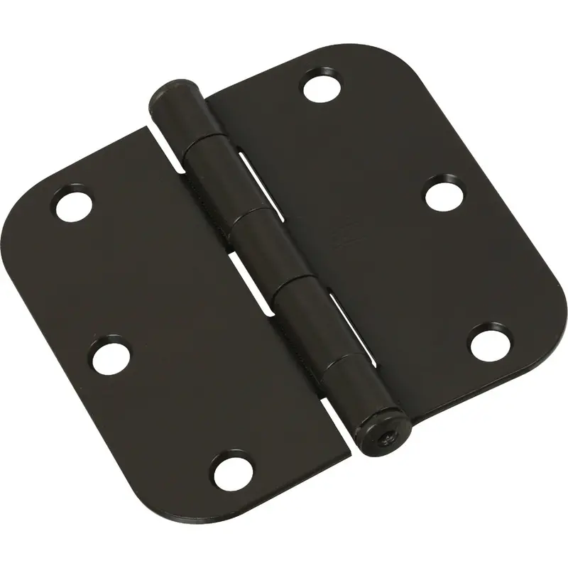 Oil-Rubbed Bronze 3.5-Inch Door Hinge With 5/8-Inch Radius 1