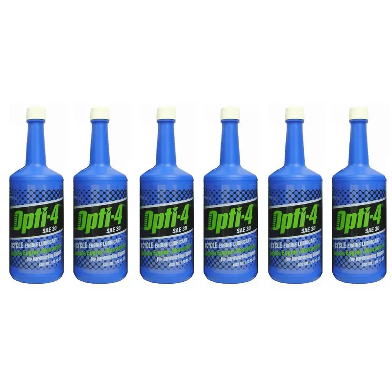 Opti-4 Sae 30 4-Cycle Engine Oil – 20 Fl Oz Bottles, Pack Of 6 For Lawn Equipment Maintenance 1