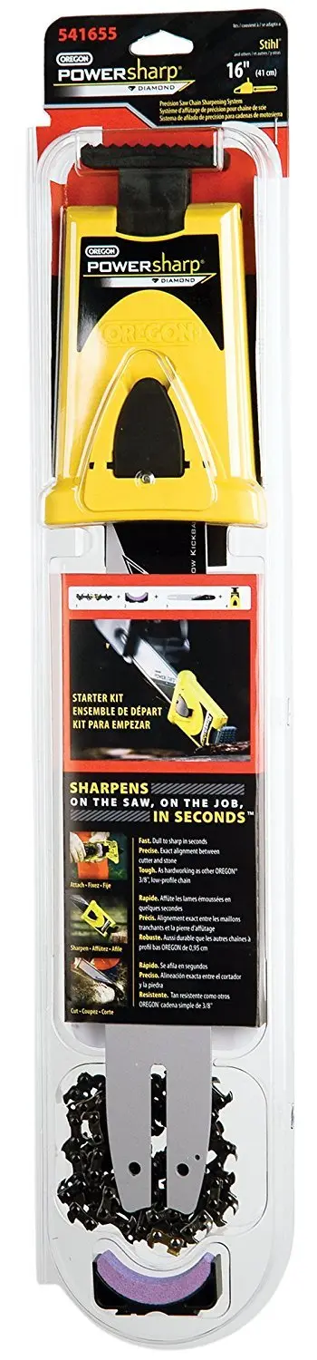 Oregon Powersharp 16-Inch Chain Saw Starter Kit Compatible With Stihl, Oleo-Mac, And Olympyk Models 1