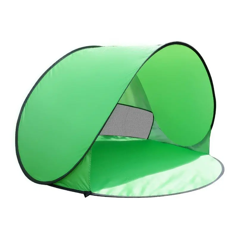 Outmall Instant Pop-Up Beach Tent – Auto-Deploy Sun Shelter With Carry Bag & Ground Stakes 1
