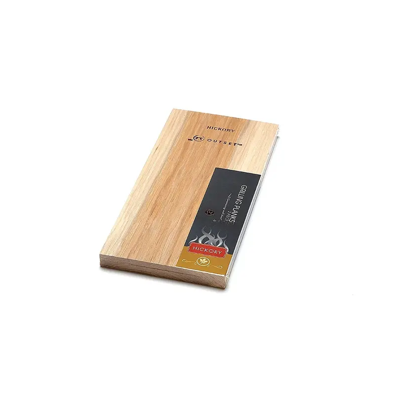 Outset Hickory Grilling Planks – Natural Wood Smoking Planks For Flavorful Outdoor Cooking (Set Of 2) 1