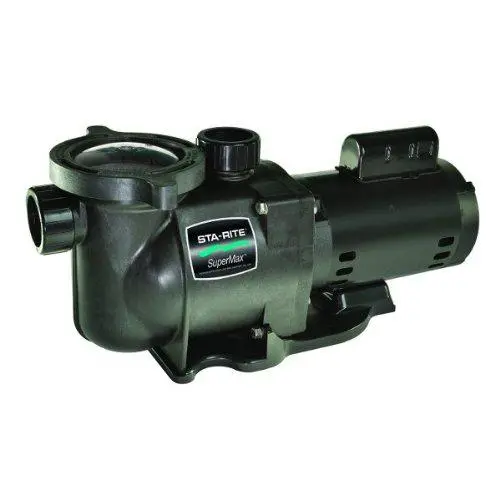 Pentair Sta-Rite N1-1.5A Hp Supermax Single-Speed Inground Pool Pump – 1.5 Hp, Dual Voltage 1