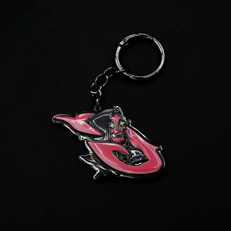 Phantom-Themed Keychain Accessory 1