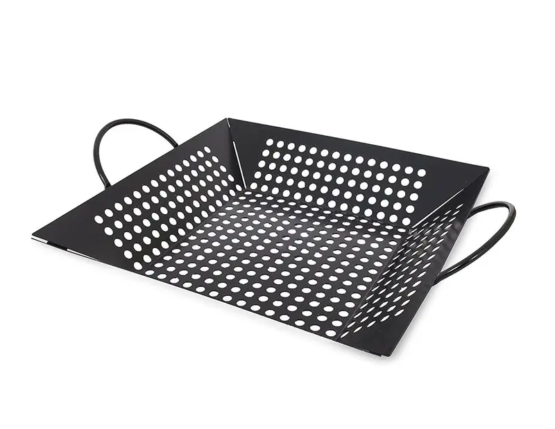 Pit Boss 67258 Stainless Steel Grill Basket For Even Cooking And Easy Cleanup 1