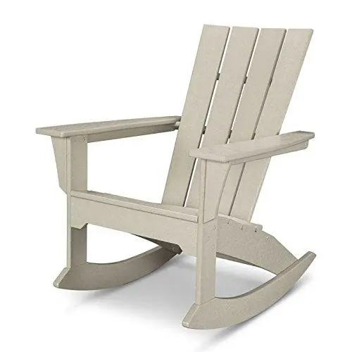 Polywood Quattro Adirondack Rocking Chair – All-Weather Recycled Plastic Design 1