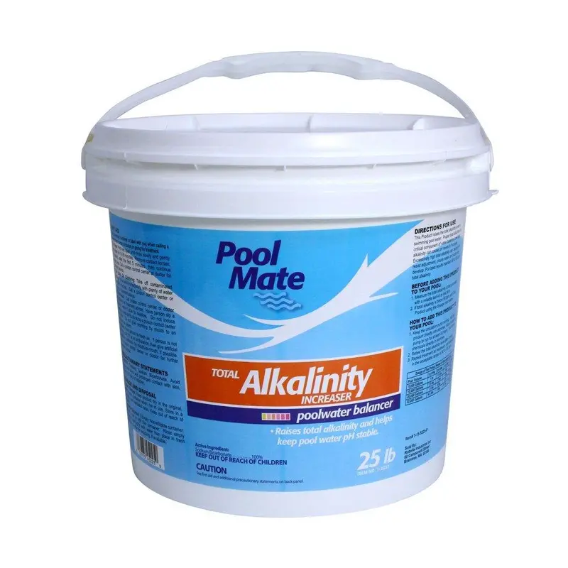 Pool Mate Total Alkalinity Booster – 25 Lb Granular Formula For Stable Swimming Pool Chemistry 1