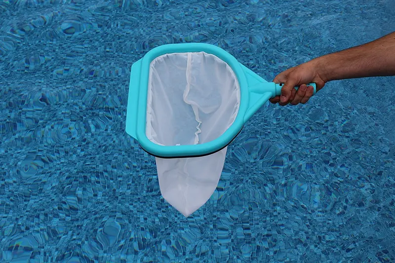 Pool Netr Lng-003Sw Silt-Resistant Pool Net – Seafoam Green Polyester Replacement Net For Residential & Commercial Use 1