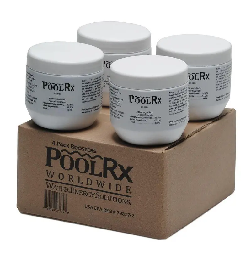 Poolrx Mineral Booster Pack – 4-Count For Pools Ranging From 7,500 To 20,000 Gallons 1